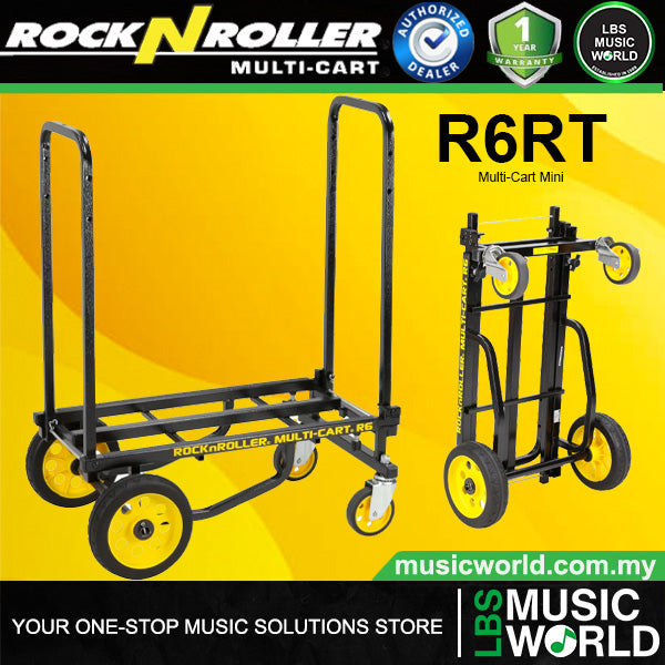 Rock N Roller 8 in 1 Multi Purpose Quick and Easy Multi Cart (R12 Stealth, R18RT, R2RT, R6RT, R8RT,R12RT)