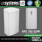 LD Systems SAT 102 G2 200 Watt 10 Inch Passive 2 Way Installation Speaker (SAT102G2)