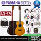 YAMAHA LS-TA TransAcoustic Guitars Acoustic Guitar With Case and Pickup (LSTA)