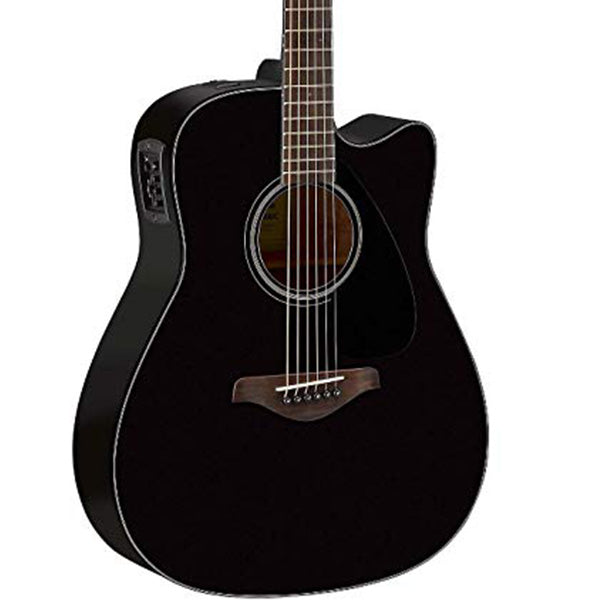 Yamaha FGX800C 41'' Solid Spruce Acoustic Electric Guitar With Pickup Black