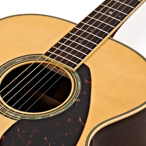 Yamaha LJ6 ARE 41'' Medium Jumbo Solid Spruce Acoustic Electric Guitar With Pickup Natural (LJ 6)