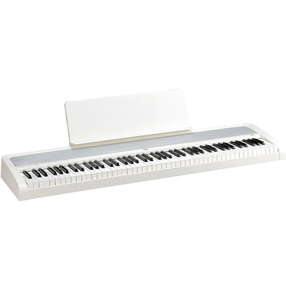 Korg B2+ 88 Keys Digital Piano with Metronome 12 Sounds Built In Speaker White (B2 Plus)