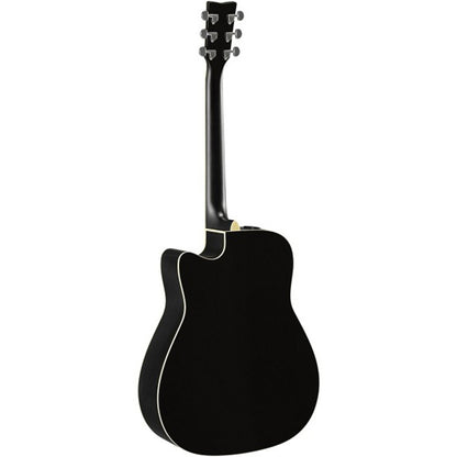 Yamaha FGX800C 41'' Solid Spruce Acoustic Electric Guitar With Pickup Black