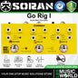SORAN Go Rig Compact Portable All In One Rechargeable Multi Effects Stompbox (JCMS-G3A JCMS-G3B JCMS-G4)