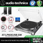 Audio Technica AT-LP60XUSB Fully Automatic USB Belt Drive Stereo Turntable Disc Player Gun Metal (LP60XUSB AT-LP60X AT LP60X)