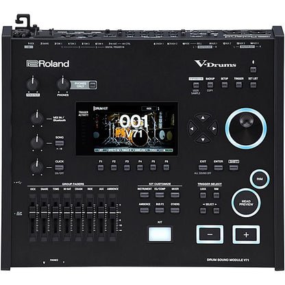 Roland TD716 Digital Electronic V-Drums 7 Series Kit Basic Package with Pedal