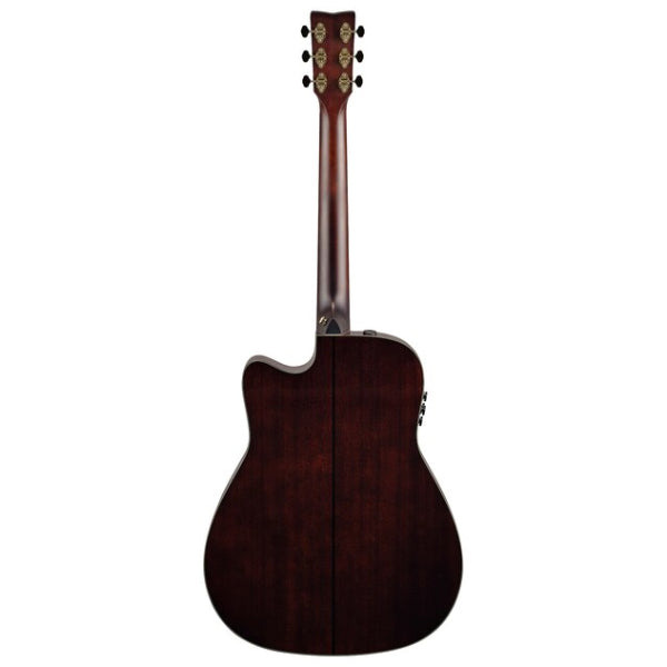 Yamaha TAG3 C 41 Inch Solid Spruce Top Dreadnought Acoustic Electric Guitar with Pickup (TAG3C)