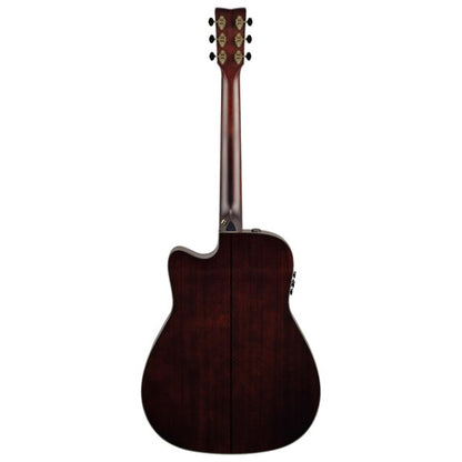 Yamaha TAG3 C 41 Inch Solid Spruce Top Dreadnought Acoustic Electric Guitar with Pickup (TAG3C)