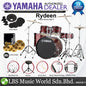Yamaha Rydeen RDP2F5 5 Piece Acoustic Drum Set with Cymbal Package and Double Pedal - Burgandy