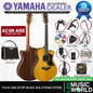 Yamaha AC5R ARE Concert Cutaway Acoustic Electric Guitar With Hard Case - Vintage Natural (AC5 AC 5R)
