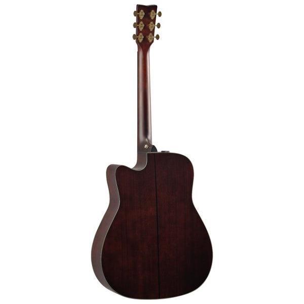 Yamaha TAG3 C 41 Inch Solid Spruce Top Dreadnought Acoustic Electric Guitar with Pickup (TAG3C)