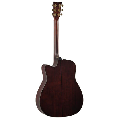 Yamaha TAG3 C 41 Inch Solid Spruce Top Dreadnought Acoustic Electric Guitar with Pickup (TAG3C)