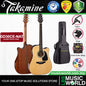 Takamine GD30CE-NAT Cutaway Dreadnought Solid Spruce Top Acoustic Electric Guitar with Bag - Natural (GD30CE NAT)