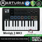 Arturia MiniLab 3 25 Slim Key USB Mini Keyboard Controller (Mini Lab3)
