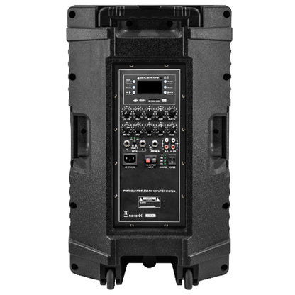 Emix EMPP-58M MKII 12" 450W Powered Portable Speaker with 2 Wireless Mic (EMPP58M MKII)