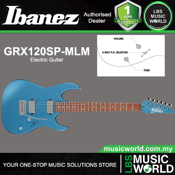 Ibanez GRX120SP Poplar Body Electric Guitar with HH Pickup and Jatoba Fretboard
