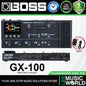 Boss GX-100 Guitar Multi Effects Pedal with Touchscreen Audio Interface and Bag (GX100 GX 100)