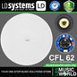 LD Systems CFL 62 60 Watt 6.5 Inch Woofer Frameless 2 Way In Wall Speaker or Speaker 100 Volt (CFL62 100V)