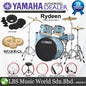 Yamaha Rydeen RDP2F5 5 Pieces Acoustic Drum Set with Cymbal Package - Gloss Pale Blue