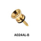 Alice A024AL Pro Set Strap Button For Guitar Acoustic Classical Bass Ukulele Aluminum Alloy (A0 24AL)