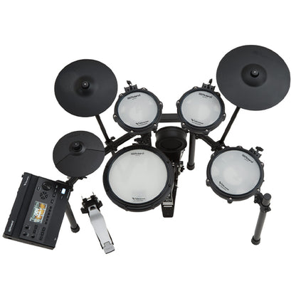 Roland TD313 Digital Electronic Compact V-Drums 3 Series Set Package with Amplifier