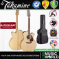 Takamine GJ72CE-NAT Jumbo Cutaway Solid Spruce Top Acoustic Electric Guitar with Bag - Natural (GJ72CE NAT)