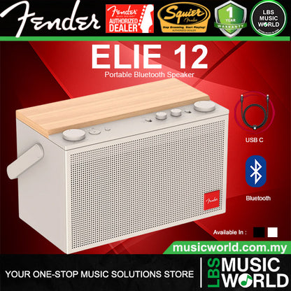 Fender Elie 12 120 Watt 4 Channel Portable Bluetooth Speaker with Built In Battery