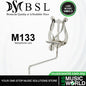 BSL M133 Metal Plating Tenor Saxophone Lyre Clamp On Clip Holder Sax Lyre