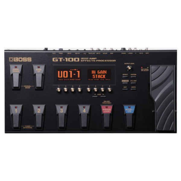 Boss GT-100 Guitar Multi Effect Pedal Processor with Original
