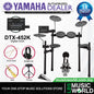 Yamaha DTX-452K Digital Electronic Drum Set Basic Package (DTX452K DTX452)