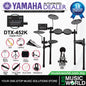 YAMAHA Digital Drum DTX-452K Electronic Drum Kit Bundle (DTX452K DTX452)