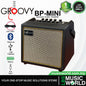 Groovy BP-MINI 30 Watt 6.5 Inch Powered Portable Acoustic Guitar Amplifier with Bluetooth (BPMINI)