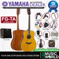 [Discontinued] Yamaha FG-TA 41'' Concert Solid Spruce Acoustic Electric Guitar With Pickup - Vintage Tinted (FGTA)