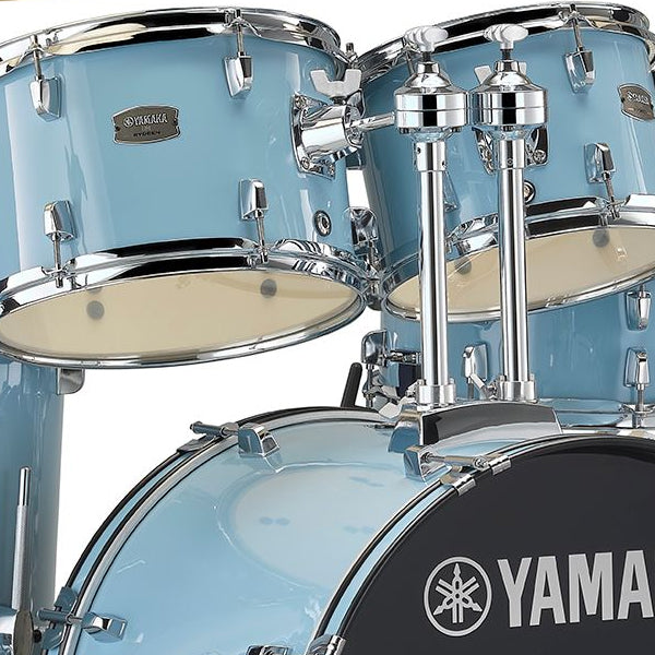 Yamaha Rydeen RDP2F5 5 Pieces Acoustic Drum Set with Cymbal Package - Gloss Pale Blue