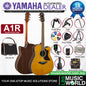 Yamaha A1R 41 Inch Solid Sitka Spruce Top Acoustic Electric Guitar With Pickup - Natural