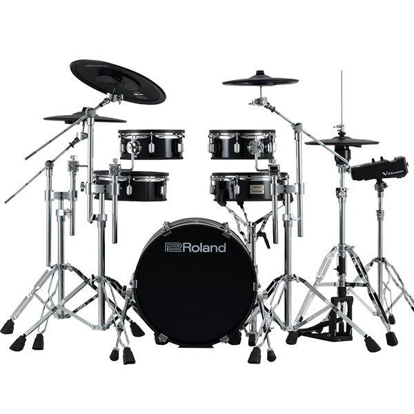 Roland VAD316 Digital V-Drums Acoustic Design 5 Pieces Electronic Drum Set Package with Amplifier