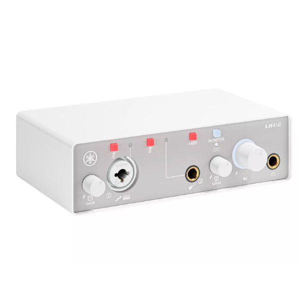 Yamaha Steinberg UR12 MK3 2 x 2 USB 3.0 audio interface with 1 x D-PRE and Cubase