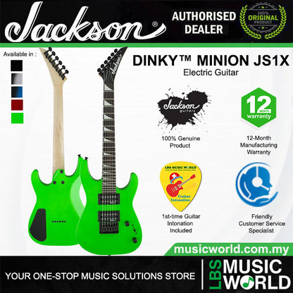 Jackson JS1X Dinky Minion Poplar Body Amaranth Fretboard Electric Guitar HH Pickup