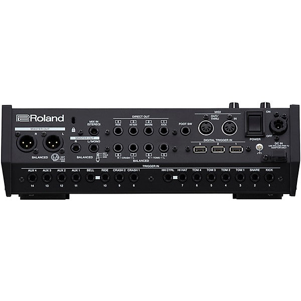 Roland TD716 Digital Electronic V-Drums 7 Series Kit Set Package with Pedal and Amplifier