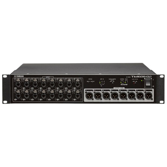 Yamaha Tio1608-D2 Digital Stage Box 16 Microphone Preamplifiers and 8 Line Outputs (Tio1608-D2)