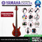 Yamaha TRBX605FM 5 String Electric Active Bass Guitar Flamed Maple Top