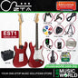 ZTA EST1 Stratocaster Electric Guitar Package Amplifier Bundle Set with Tremolo