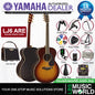 Yamaha LJ6 ARE 41'' Medium Jumbo Solid Spruce Acoustic Electric Guitar With Pickup Sunburst (LJ 6)
