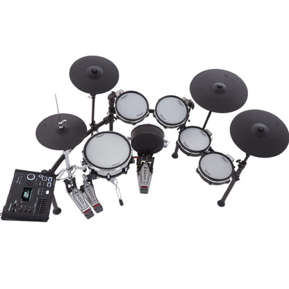 Roland TD713 Digital Electronic V-Drums 7 Series Kit Package with Studio Monitor Amplifier