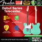 Squier by Fender Debut Telecaster Electric Guitar with White Pickguard Laurel FB