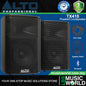 Alto Professional TX410 350 Watt 10 Inch Bluetooth Powered Loudspeaker with Stand and Cable