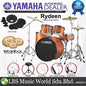 Yamaha Rydeen RDP2F5 5 Pieces Acoustic Drum Set with Cymbal Package - Orange
