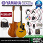 Yamaha AC5M ARE Concert Cutaway Acoustic Electric Guitar with Hardcase