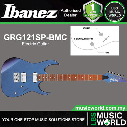 Ibanez GRG121SP Poplar Body Electric Guitar With Jatoba fretboard and HH Pickup (GRG121 SP)