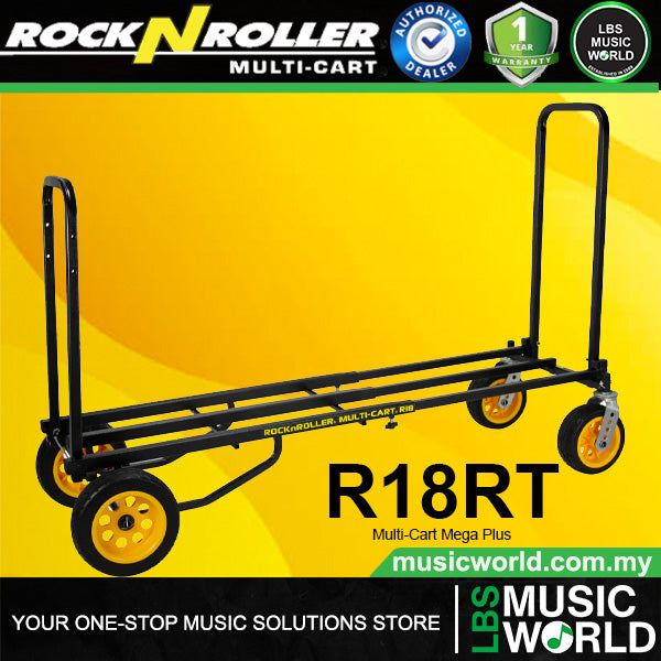Rock N Roller 8 in 1 Multi Purpose Quick and Easy Multi Cart (R12 Stealth, R18RT, R2RT, R6RT, R8RT,R12RT)